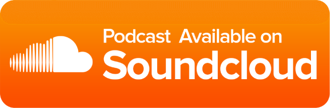 A link or button labeled "Podcast Available on SoundCloud" with the official SoundCloud logo, indicating where the audio content can be accessed.