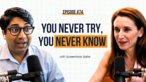 Episode #74 He Knew Nothing About Manufacturing. Then He Built a Global Snack Brand – Screenivas Saba – website Image